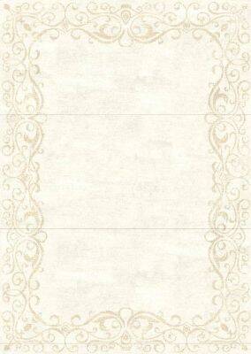 Makalu Nepal Teppich Century M001 beige Handgeknüpft im Wunschmaß  